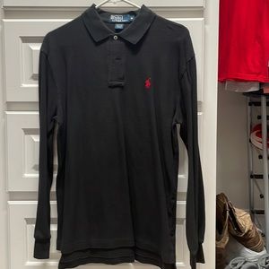 Long sleeve men’s polo